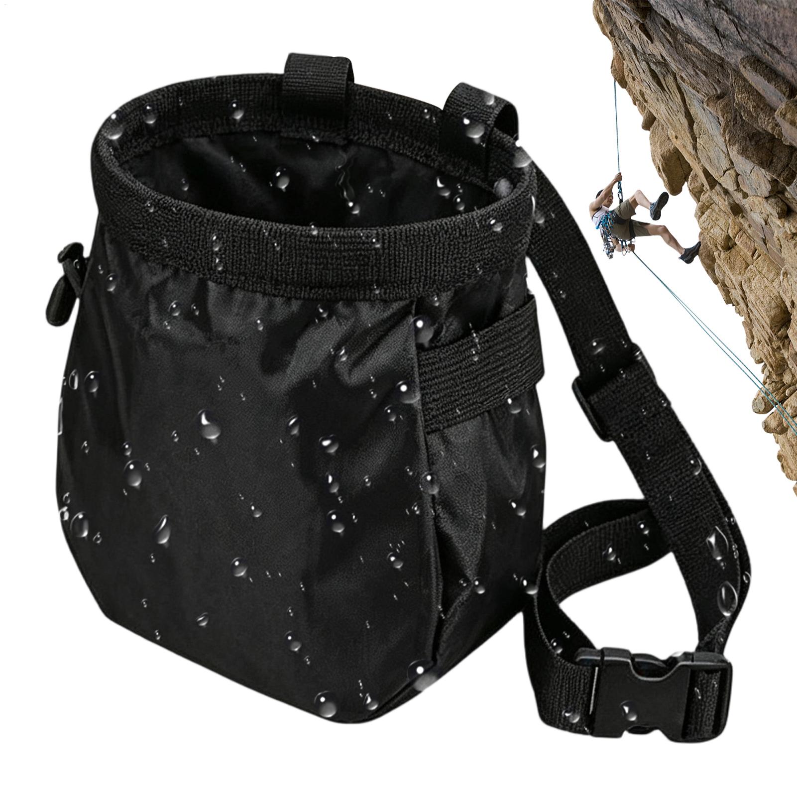 Chalk Bag - Rock Climbing Chalk Bag Waterproof Drawstring