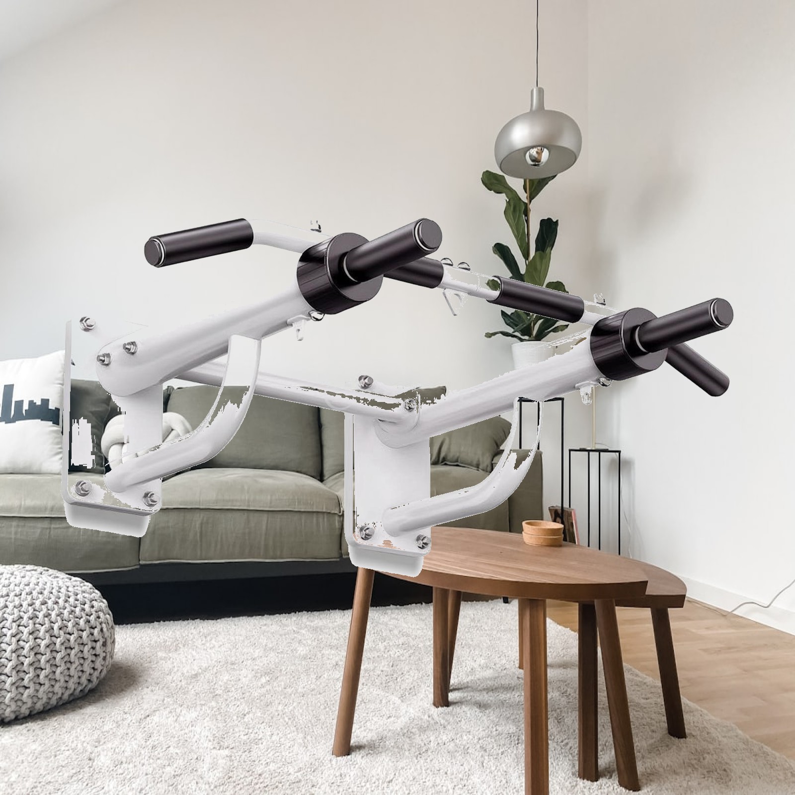 Pull Up Bar - Wall-Mounted Pull-up Bar Long-Lasting Pull-up Bar