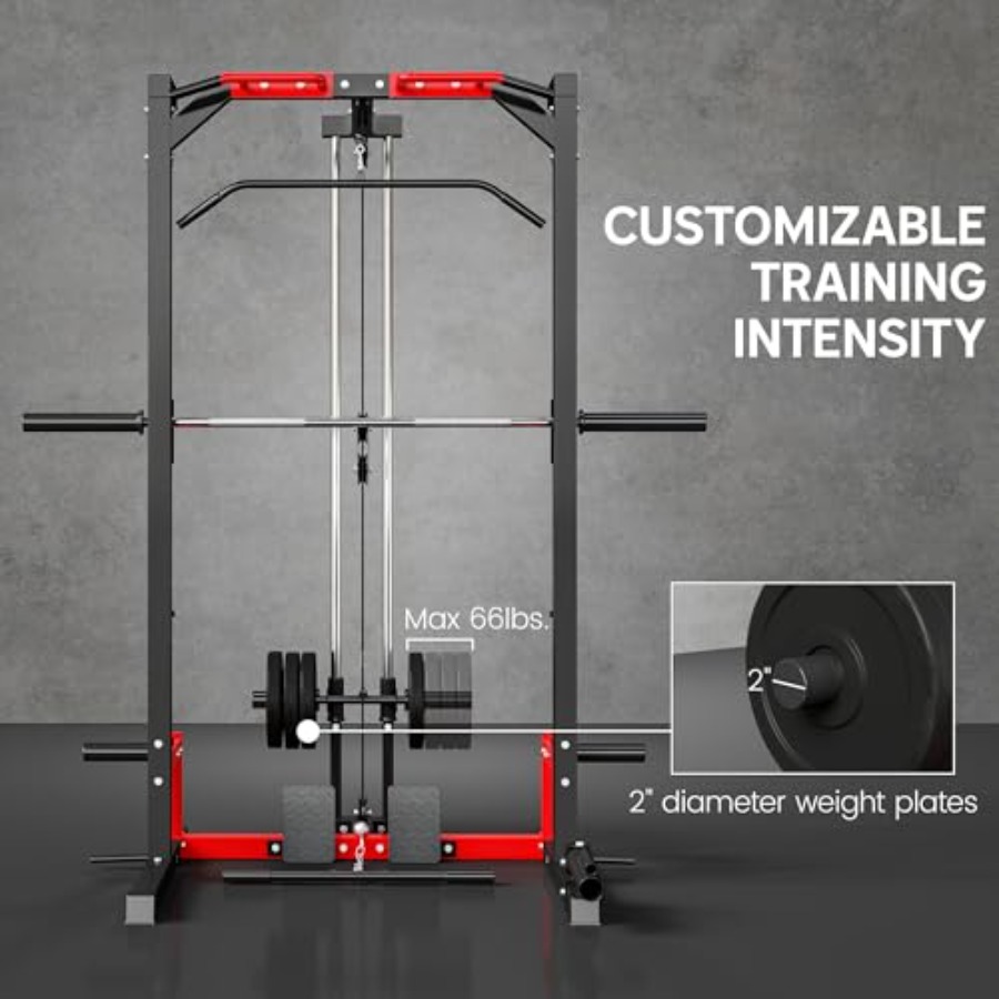 Power Cage Smith Machine Multi - đánh giá và giá Pull Up Bar