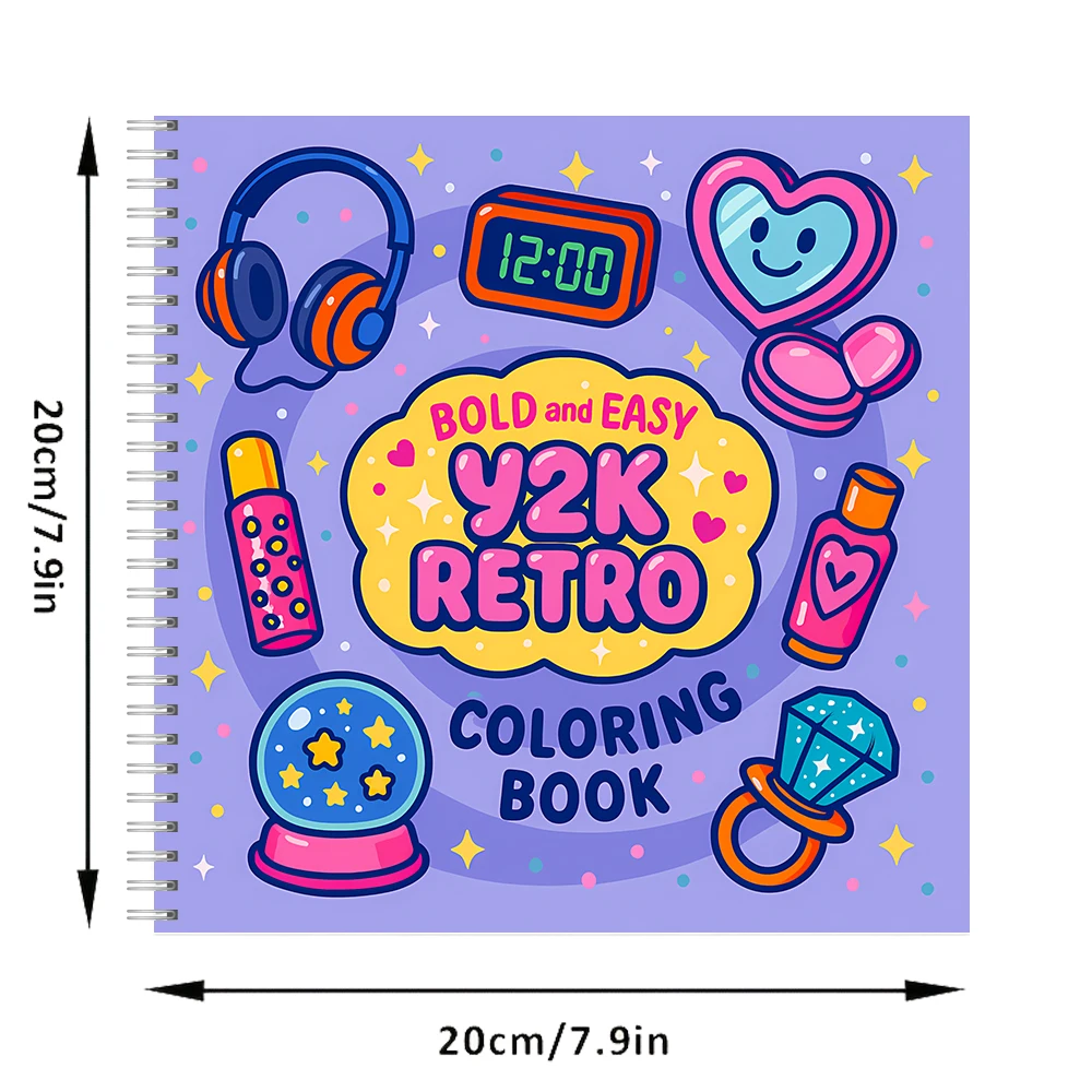 Easy Retro Coloring Book for A - đánh giá và giá Chalk Bag