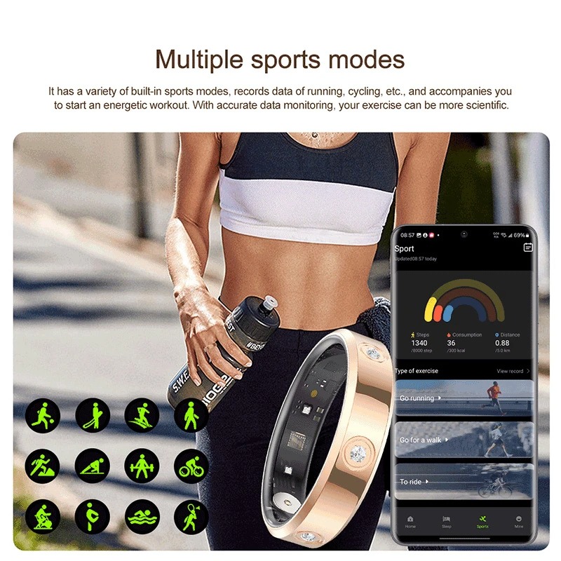 For Xiaomi Smart Ring Women Me - đánh giá và giá Gymnastic Ring