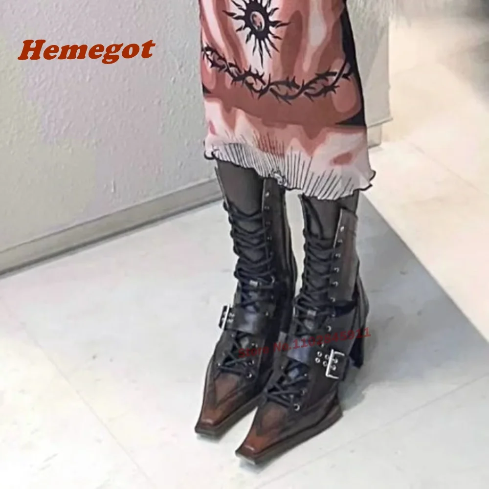 Belt Buckle Black Ankle Boots  - đánh giá và giá Crossfit Belt
