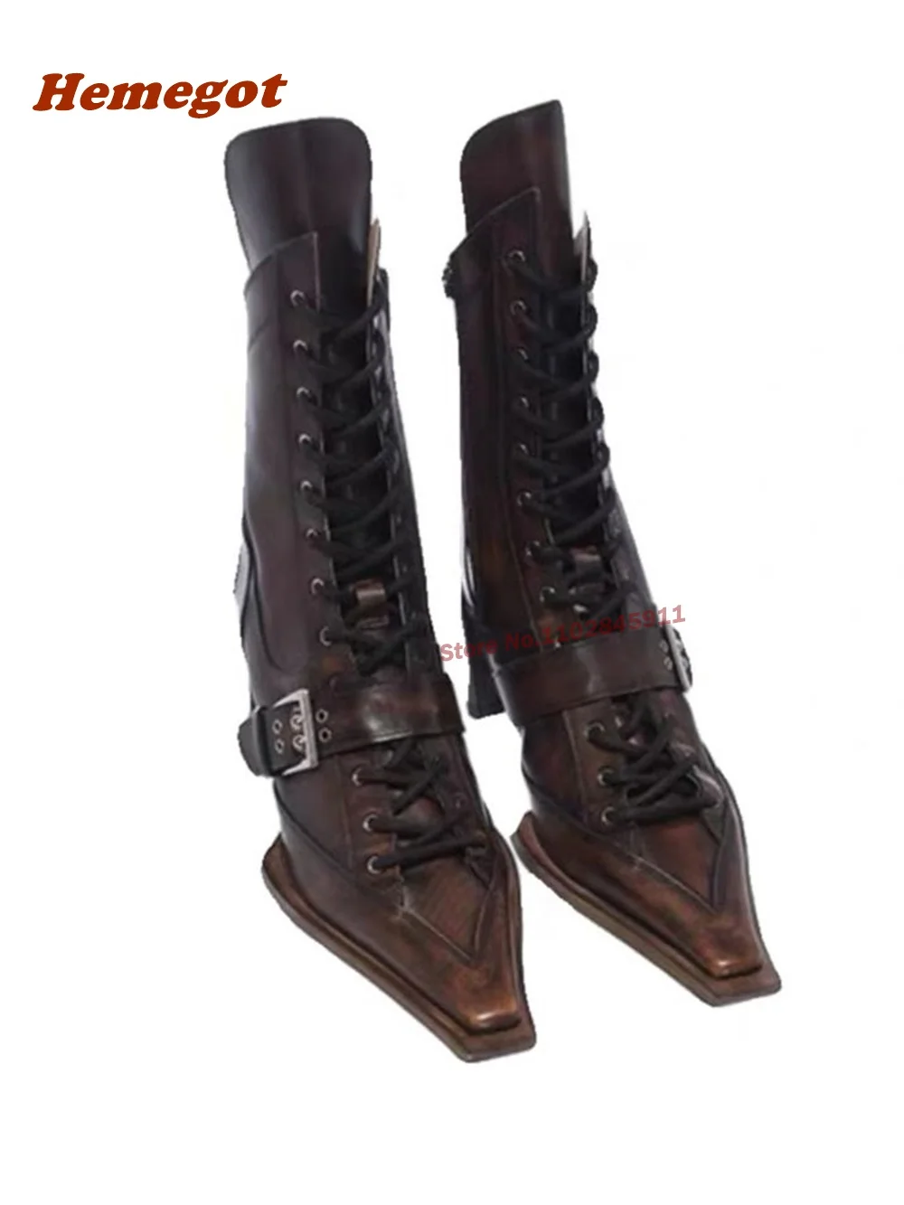 Belt Buckle Black Ankle Boots  - đánh giá và giá Crossfit Belt
