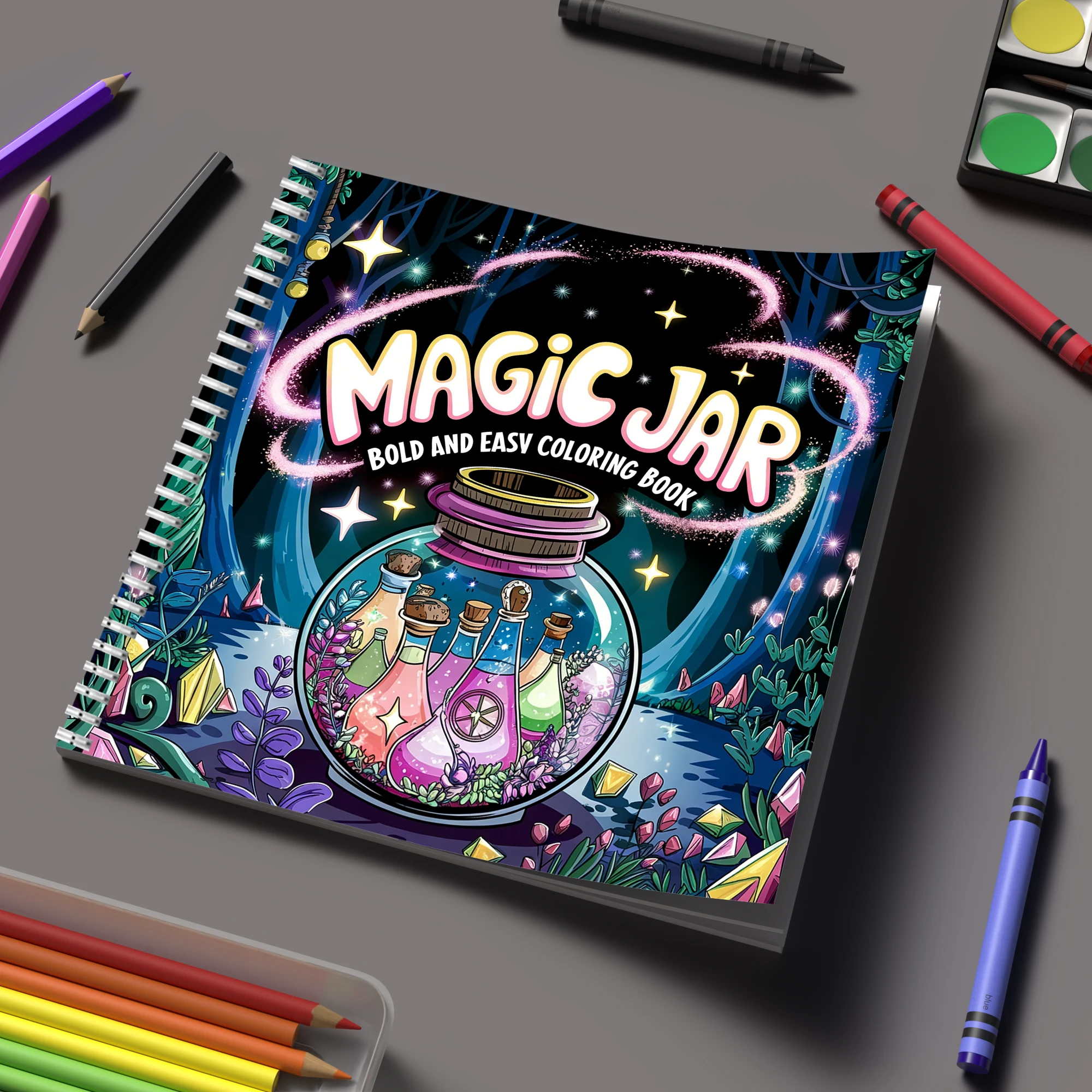 Coloring Book Magic Jar for Ad - đánh giá và giá Chalk Bag