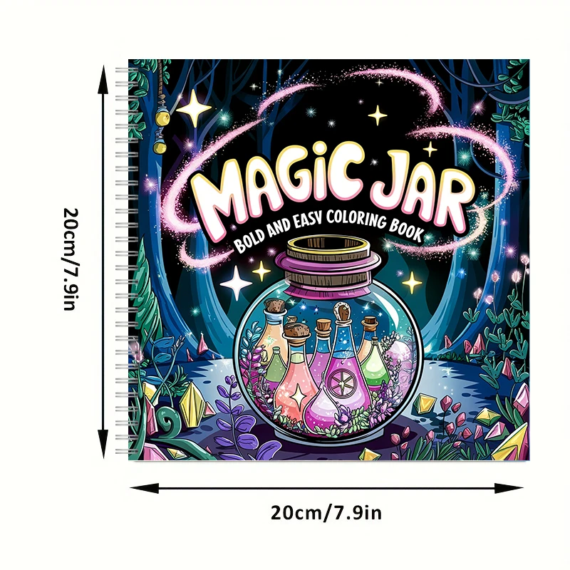 Coloring Book Magic Jar for Ad - đánh giá và giá Chalk Bag