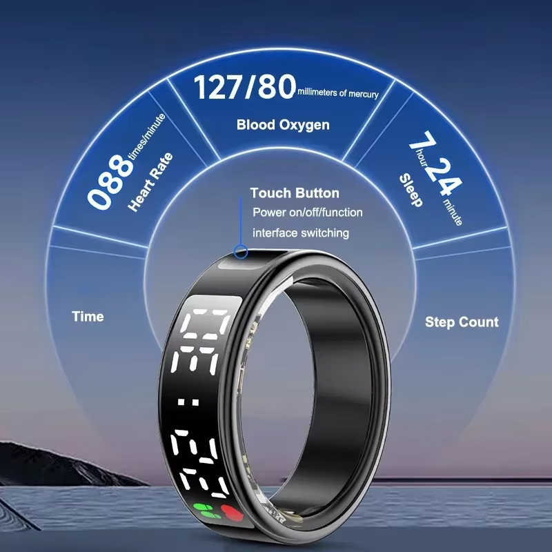 Smart Ring Heart Rate Blood Ox - đánh giá và giá Gymnastic Ring