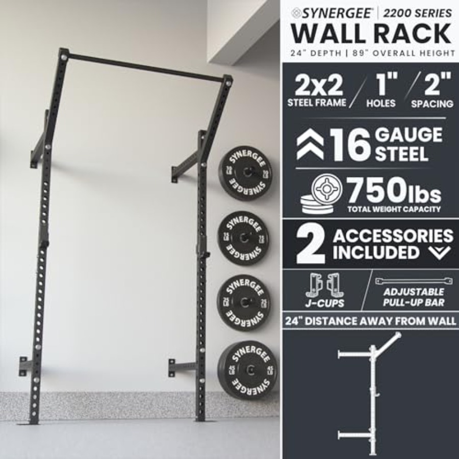 Wall Mounted Squat Rack for ho - đánh giá và giá Pull Up Bar