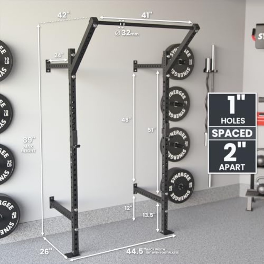 Wall Mounted Squat Rack for ho - đánh giá và giá Pull Up Bar