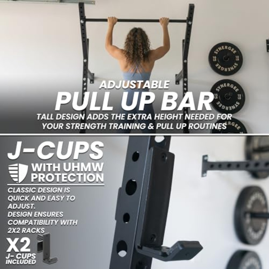 Wall Mounted Squat Rack for ho - đánh giá và giá Pull Up Bar