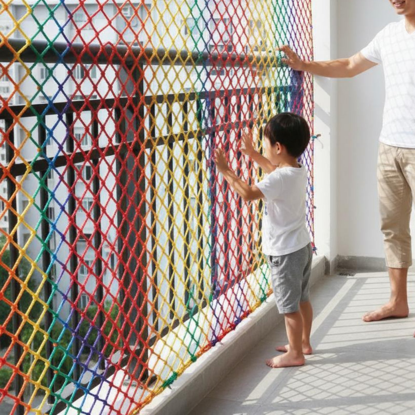 Child Anti-Fall Net Multi-Colo - đánh giá và giá Rope Climb