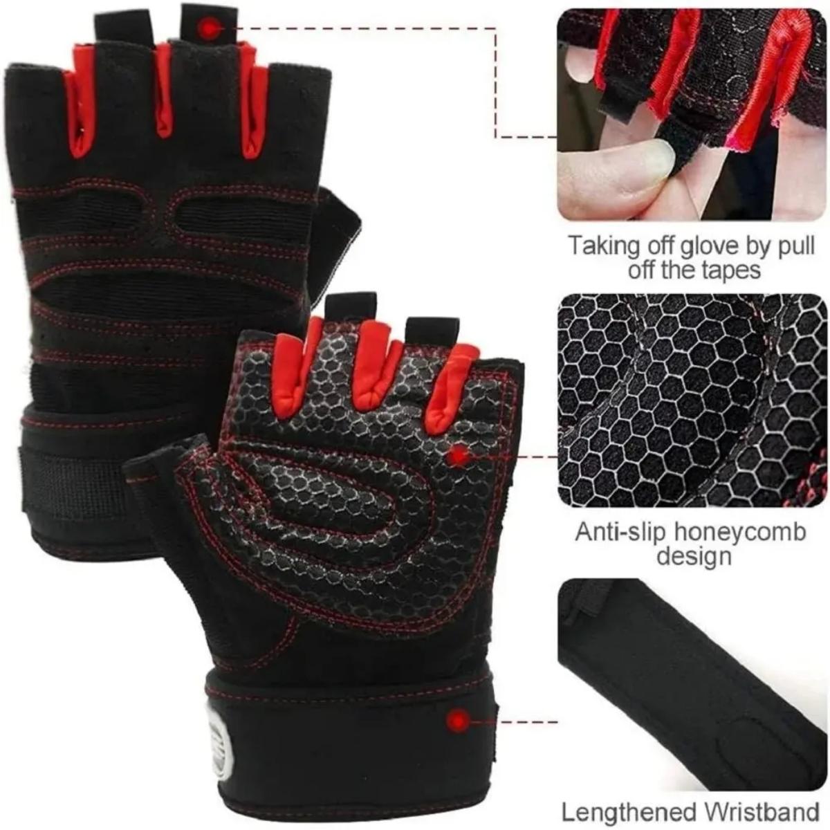 Gym Gloves for Men Women Fitne - đánh giá và giá Weightlifting Gloves