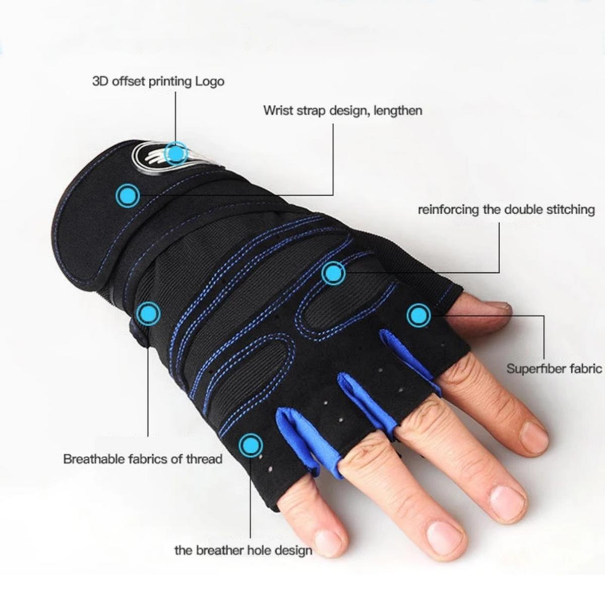 Gym Gloves for Men Women Fitne - đánh giá và giá Weightlifting Gloves