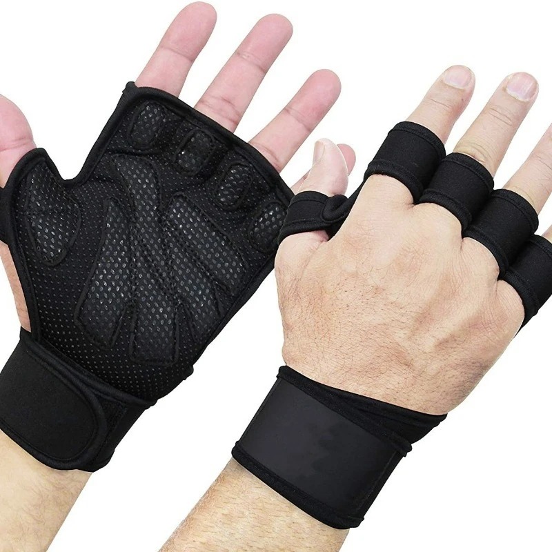 Men Women Half Finger Fitness  - đánh giá và giá Weightlifting Gloves