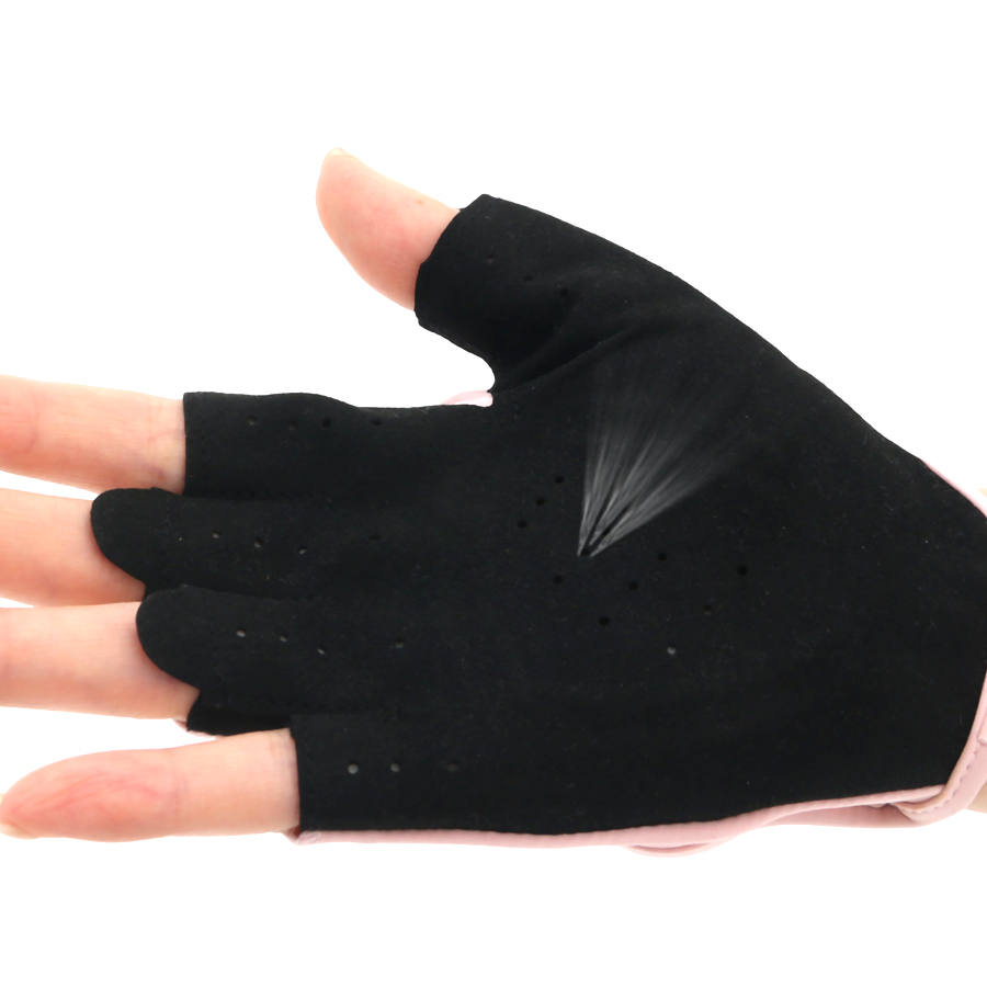 Women Pink Half Finger Fitness - đánh giá và giá Weightlifting Gloves