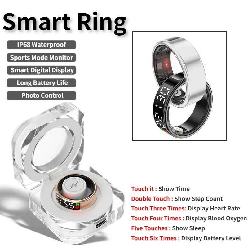 SR08 Smart Ring For Men Women  - đánh giá và giá Gymnastic Ring