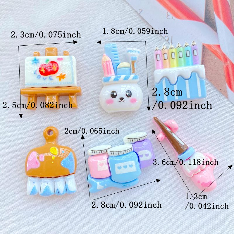10Pcs New Cute Resin Cartoon C - đánh giá và giá Chalk Bag