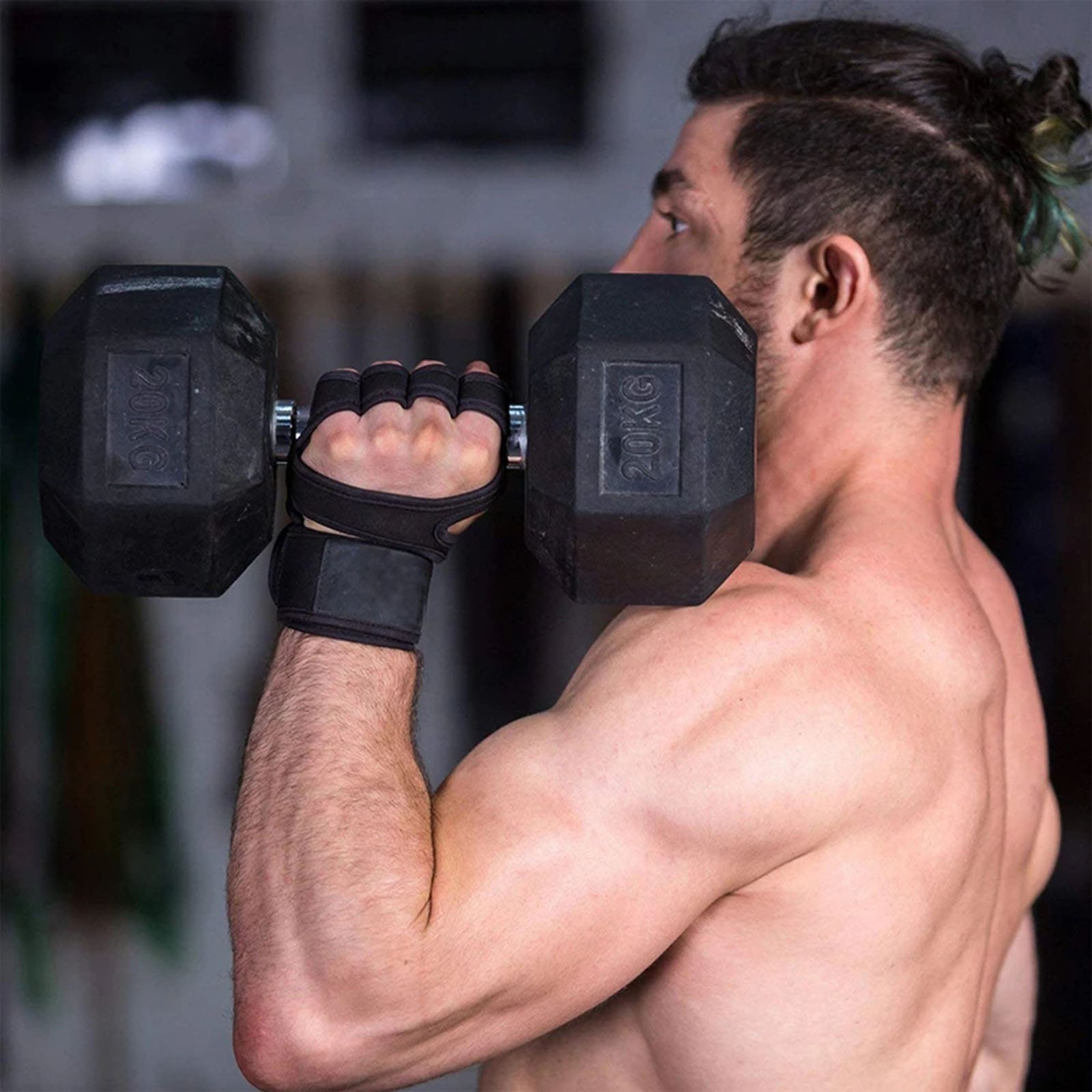 1 pair Sports cross training c - đánh giá và giá Weightlifting Gloves