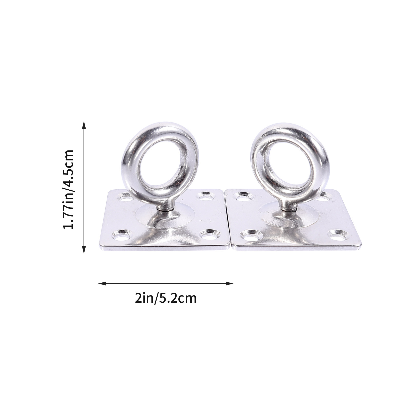2Pcs Stainless Steel Suspensio - đánh giá và giá Gymnastic Ring