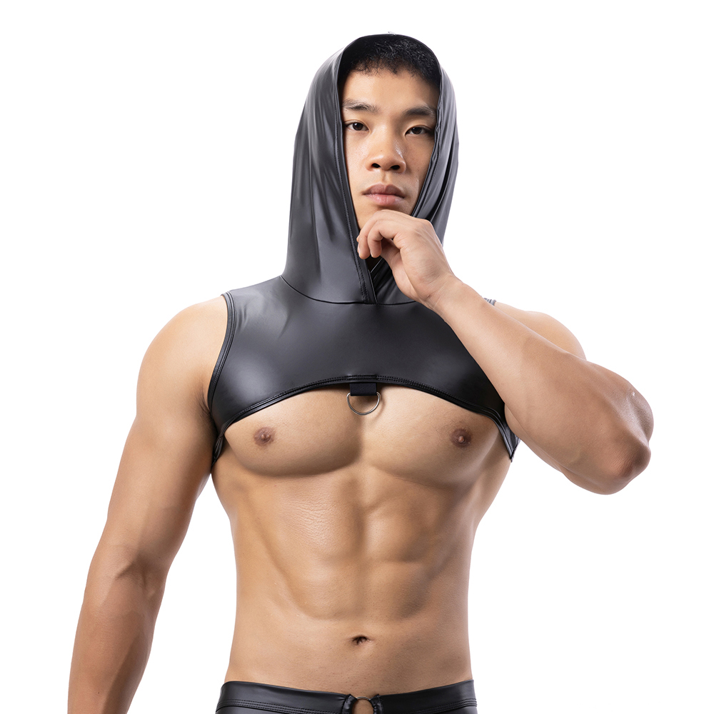 Men Faux Leather Hooded Fitnes - đánh giá và giá Gymnastic Ring