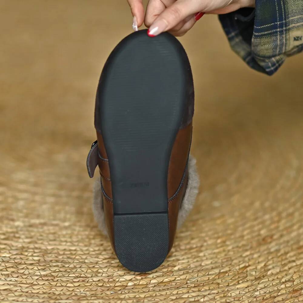 Fur Women's Loafers Leather Su - đánh giá và giá Crossfit Belt