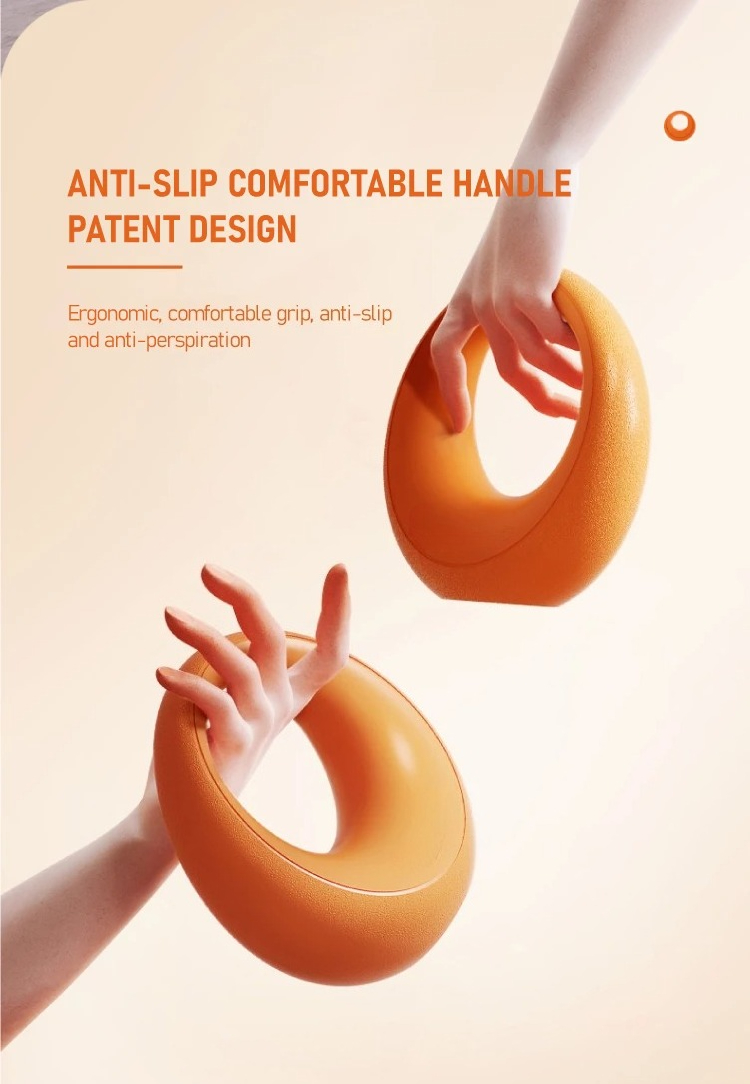Moon-Shaped Silicone Kettlebel - đánh giá và giá Kettlebell