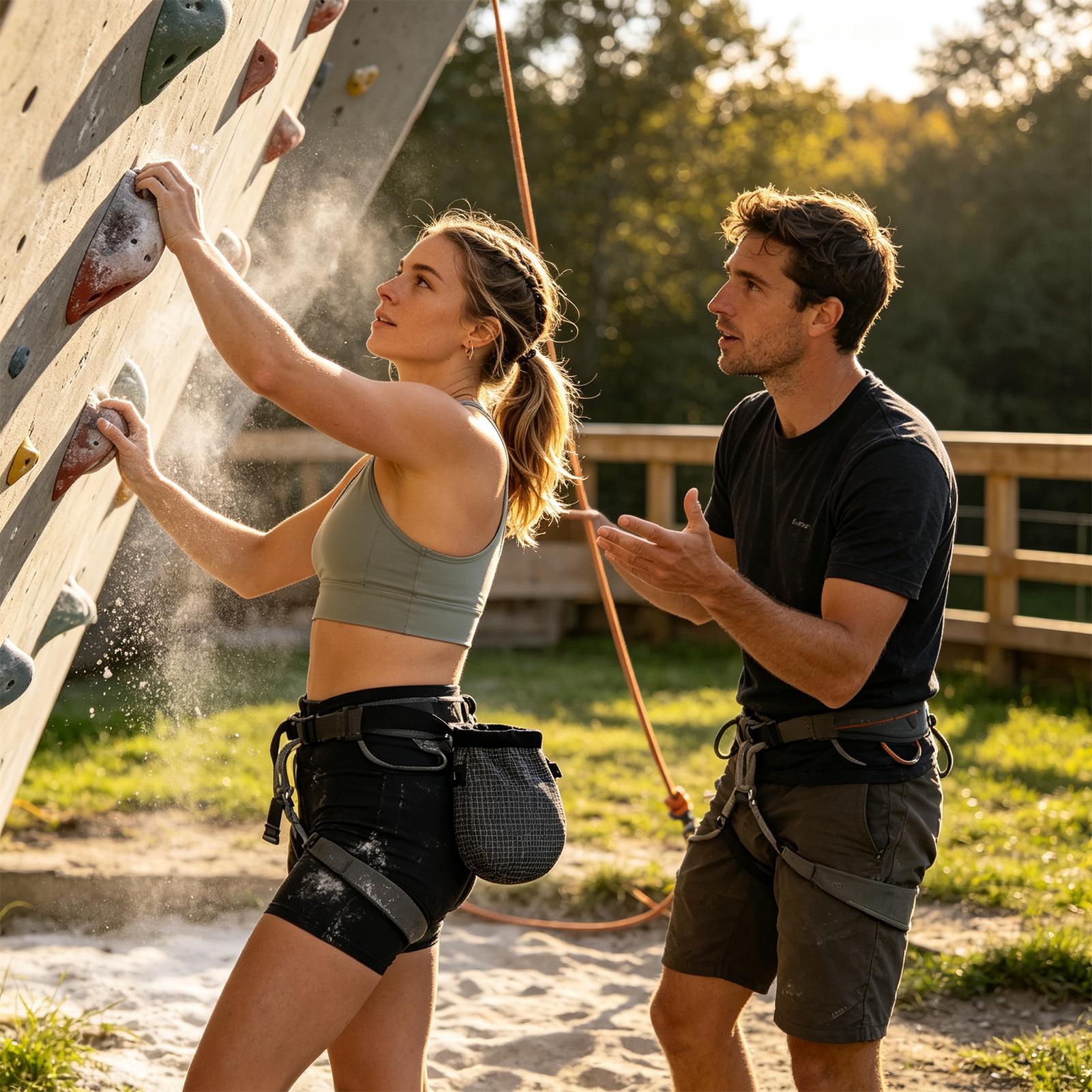 Adjustable Belt Rock Climbing  - đánh giá và giá Chalk Bag