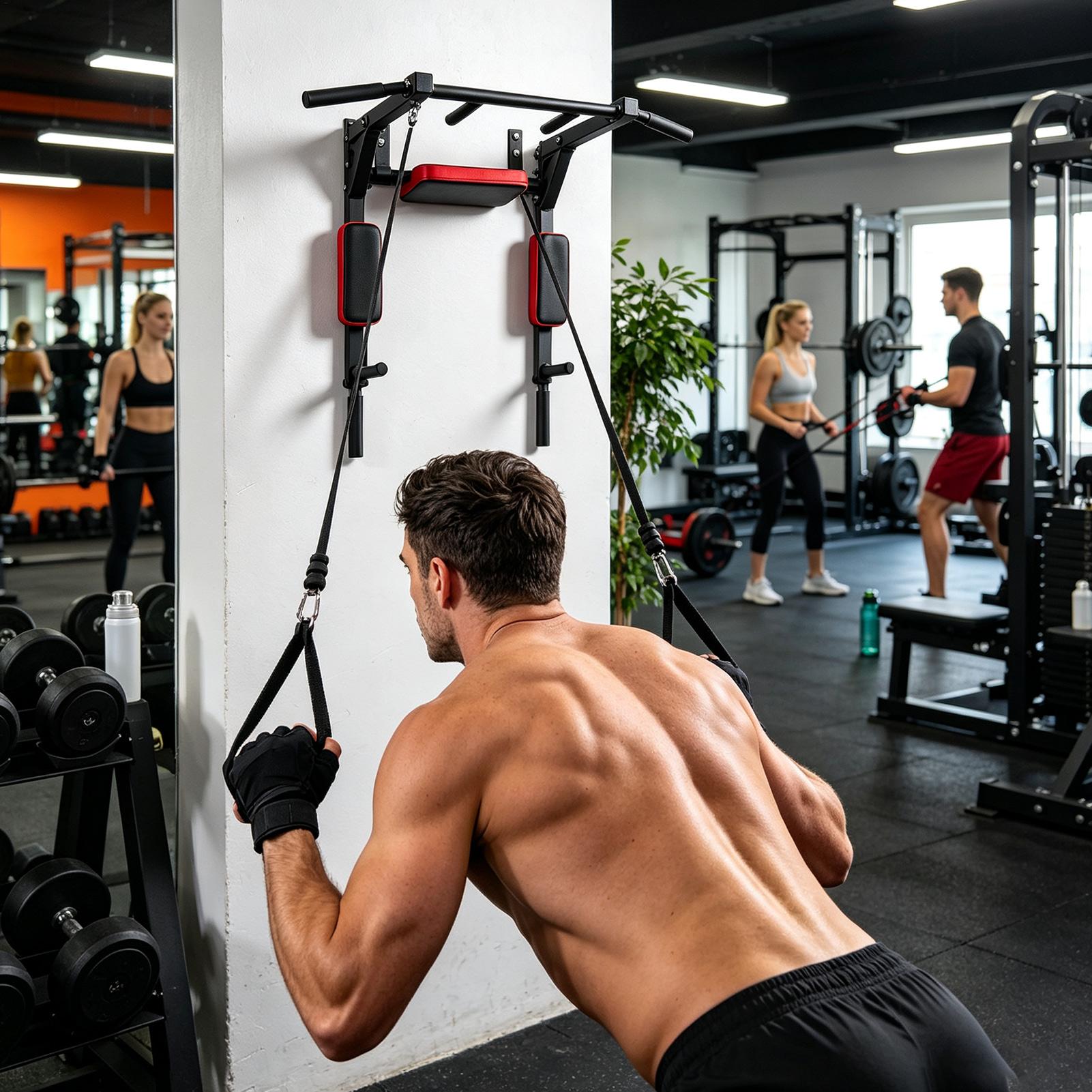 Wall-Mounted Pull-up Bar Fitne - đánh giá và giá Pull Up Bar